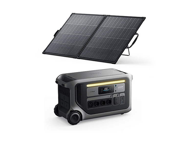 ANKER SOLIX KIT F3000+PS200 Bifaziale Powerstation | SATURN