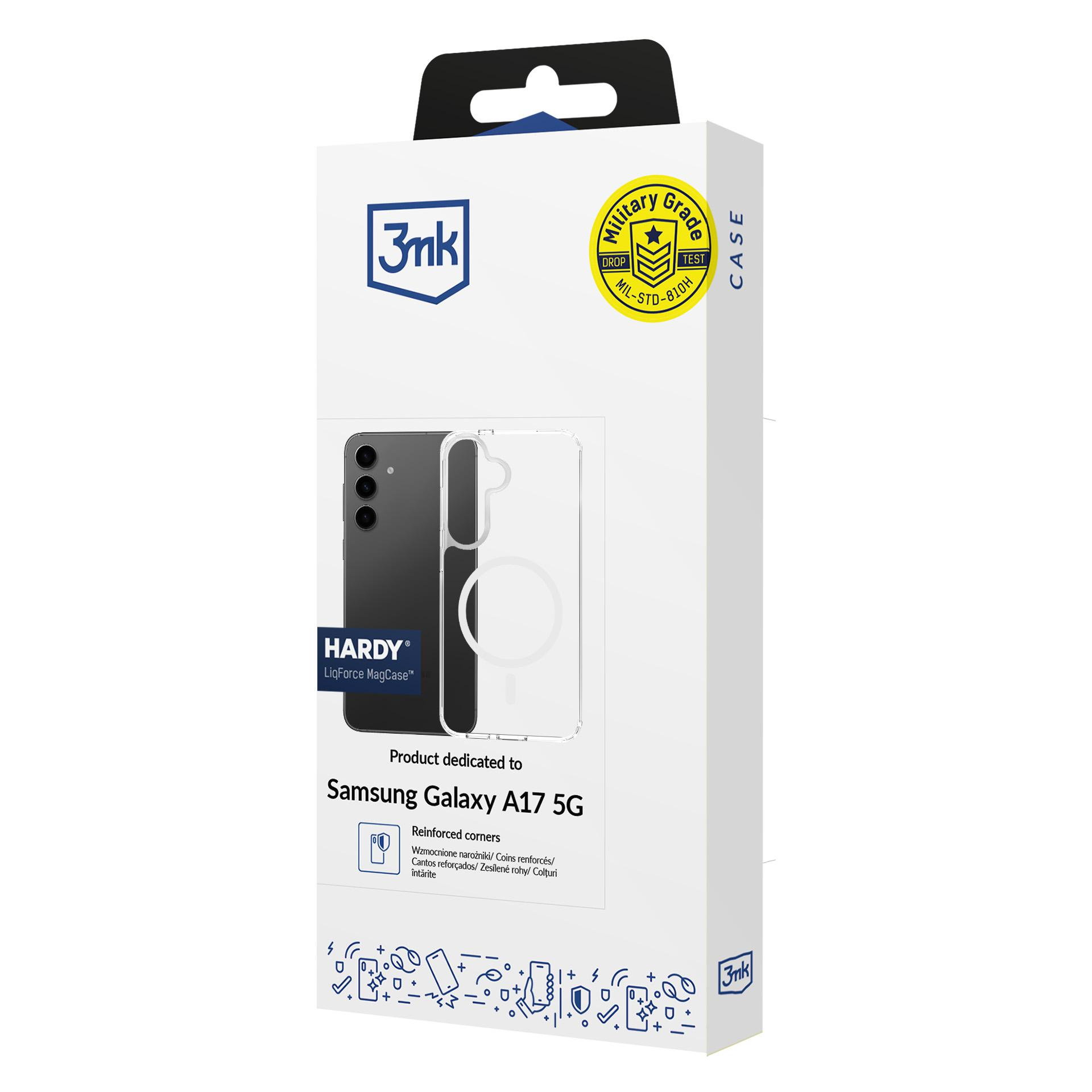 Opakowanie etui na telefon 3mk do Samsung Galaxy A17 5G.