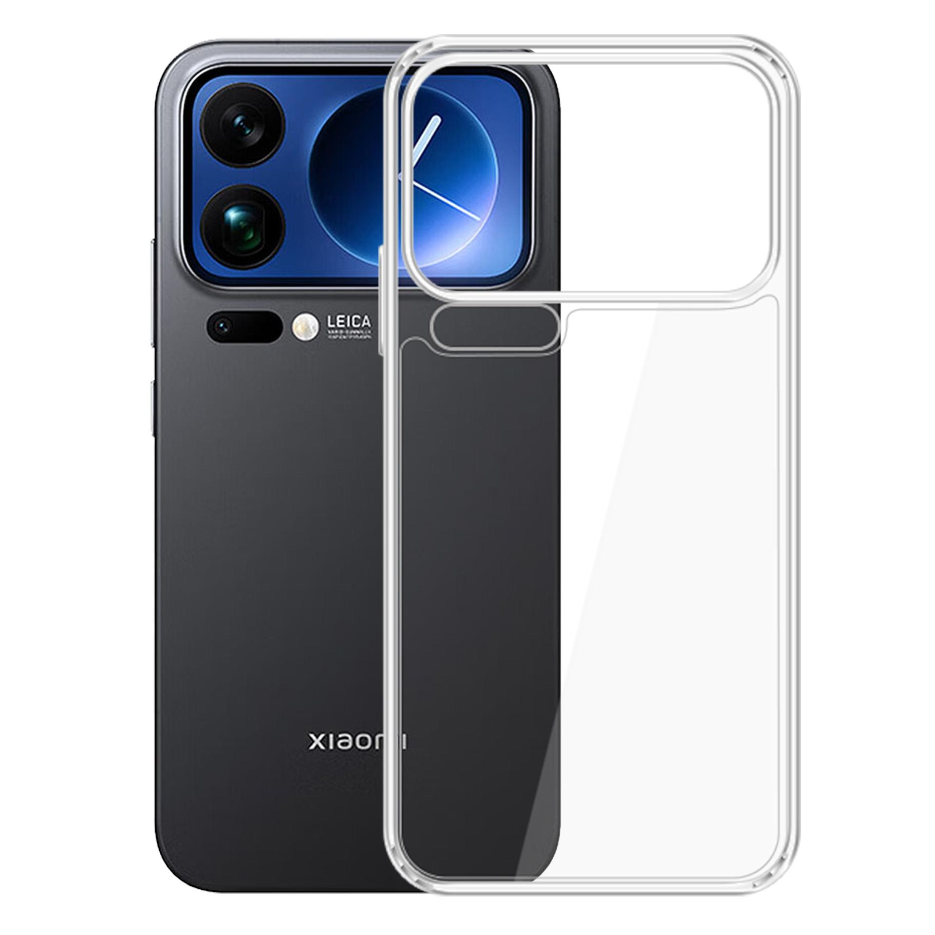 Czarny smartfon z aparatem Leica i przezroczyste etui obok.