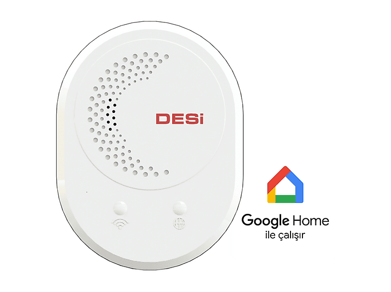 DESI Utopic Akıllı Kilitler ile Uyumlu Köprü (Wifi Bridge) Akıllı Kontrol Hub Beyaz