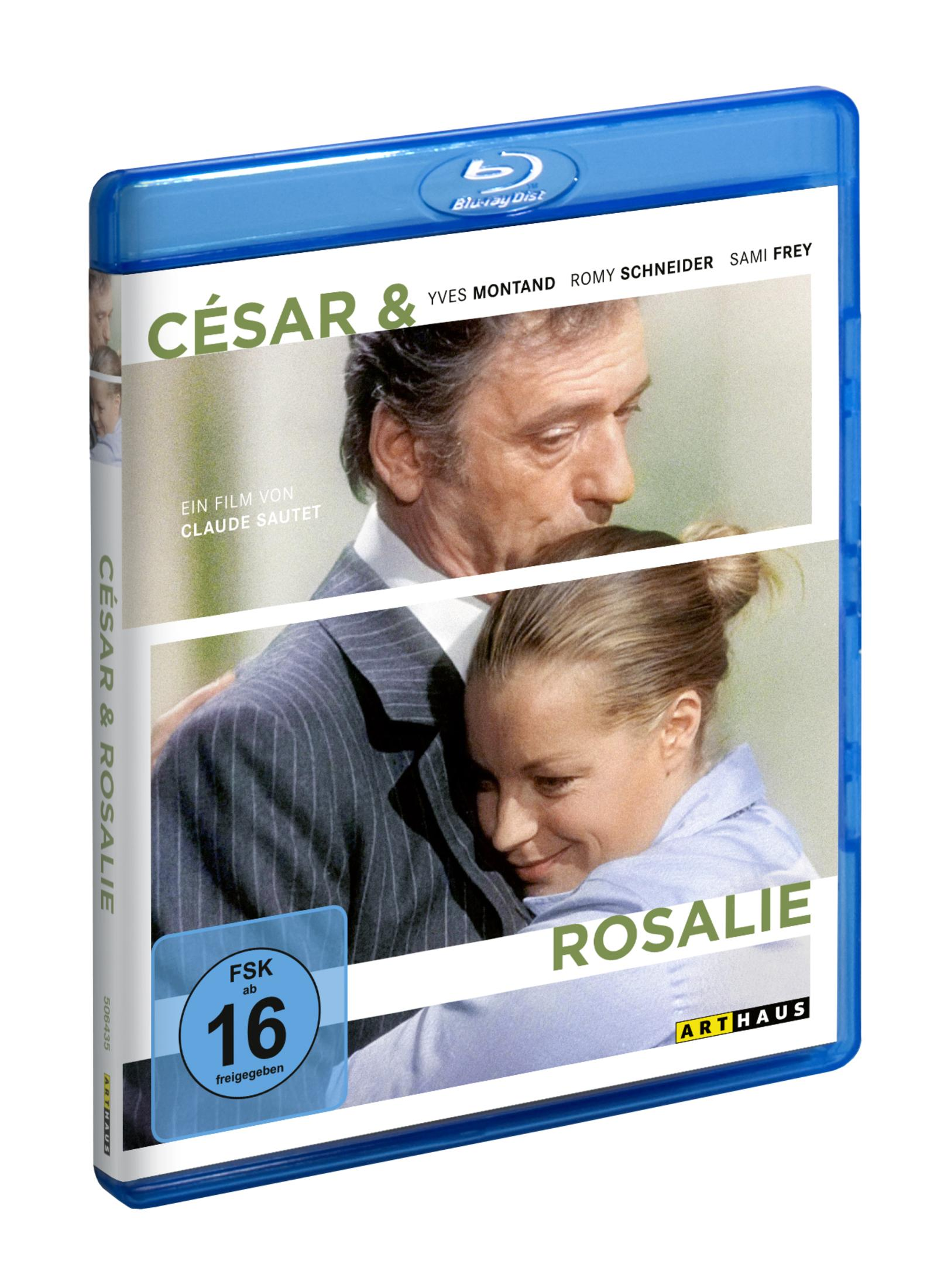 Copertina Blu-ray: César & Rosalie con Yves Montand e Romy Schneider.