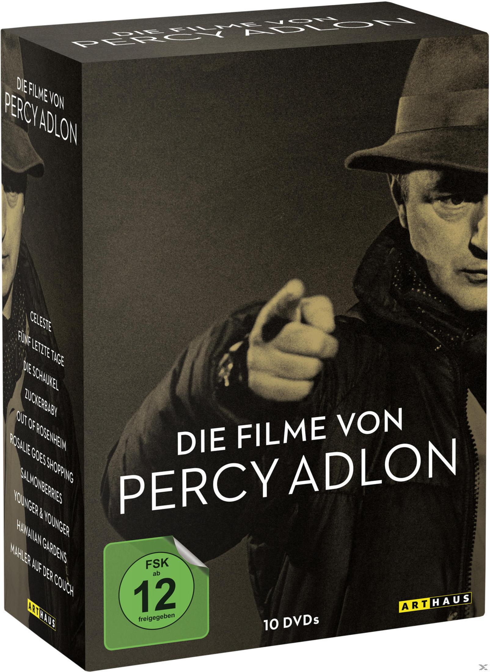 DVD-Box 'Die Filme von Percy Adlon' mit FSK 12 Siegel.