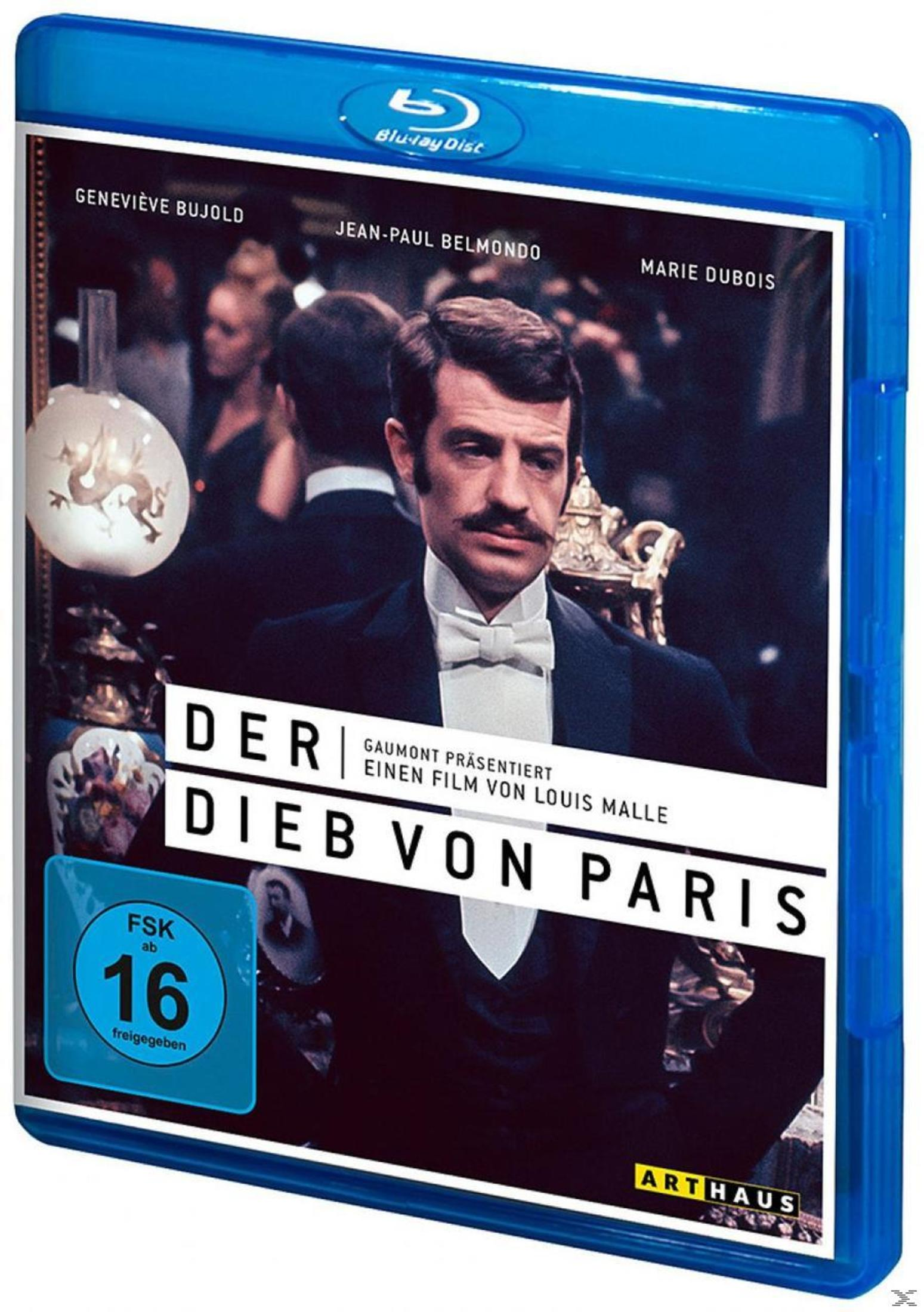 Custodia Blu-ray de 'Il Ladro di Parigi' con Jean-Paul Belmondo.