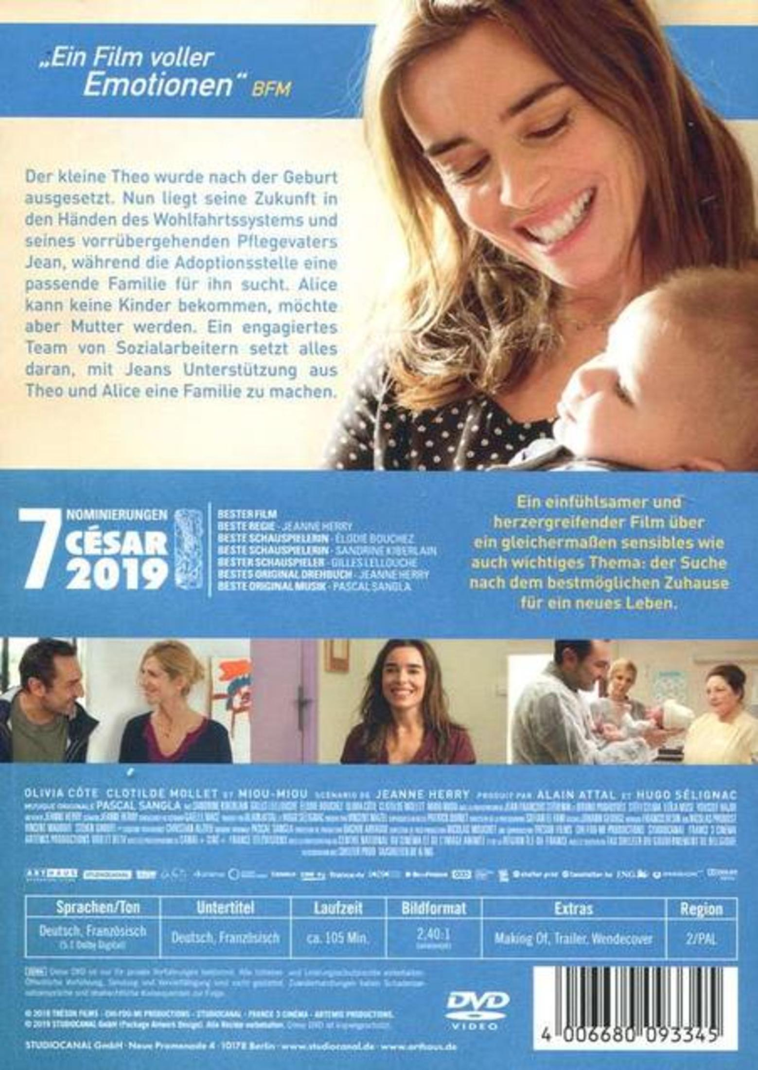 Poster del film: Donna sorride, tiene un bambino. Testo sulla trama e i premi.