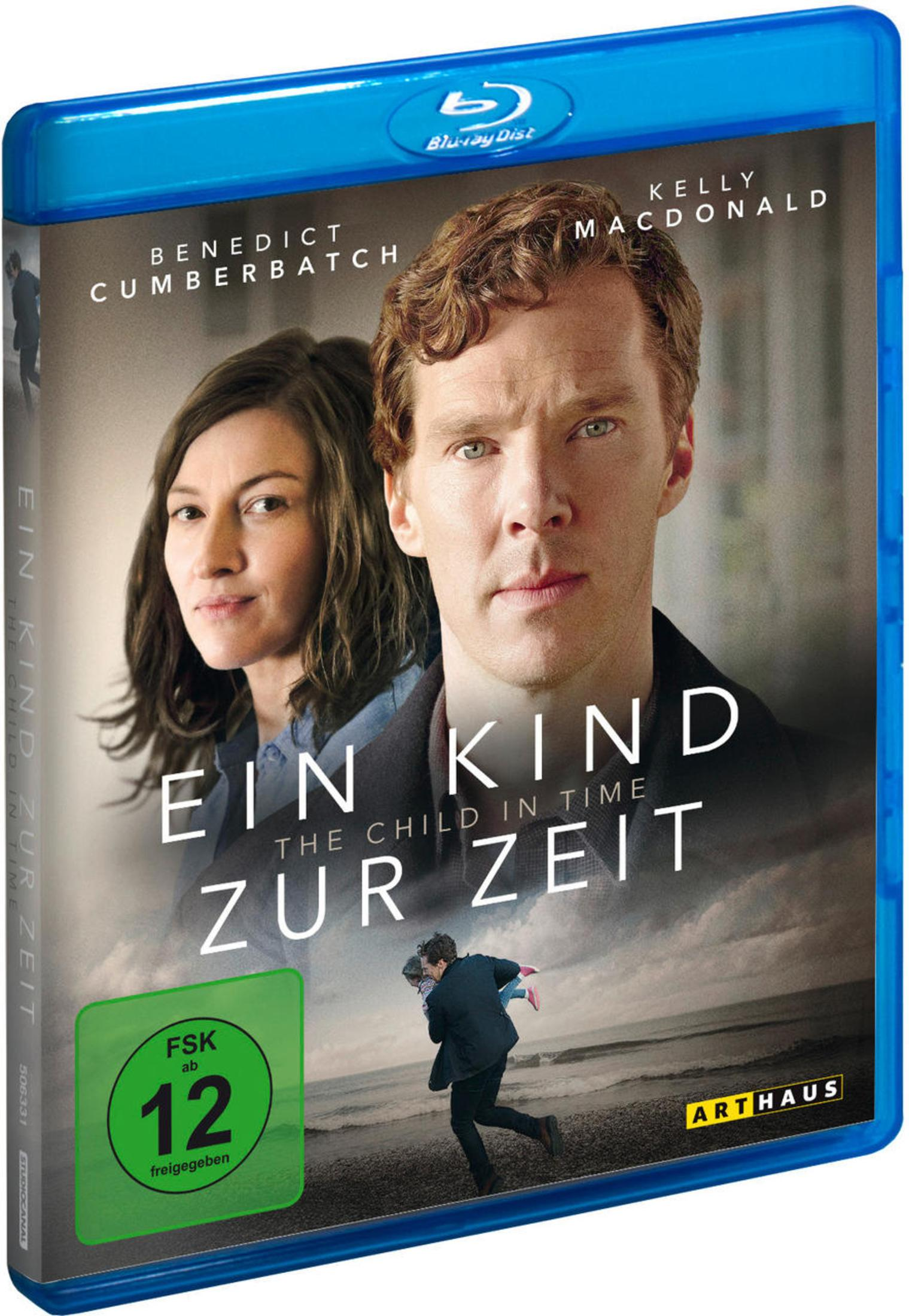 Copertina Blu-ray di 'Il bambino nel tempo' con Cumberbatch e Macdonald.