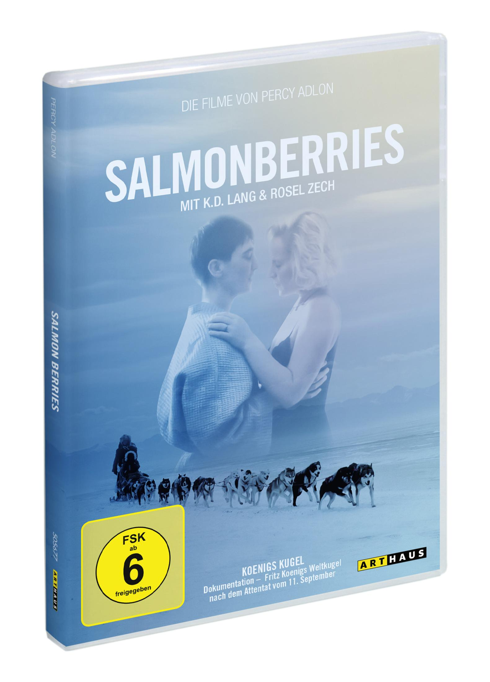 Copertina DVD: Due donne, cani da slitta sulla neve, bollino FSK 6.