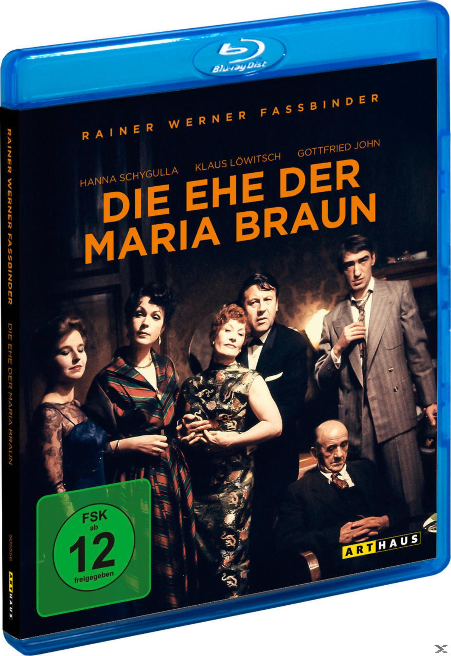 Copertina Blu-ray con attori e titolo del film "Il matrimonio di Maria Braun".