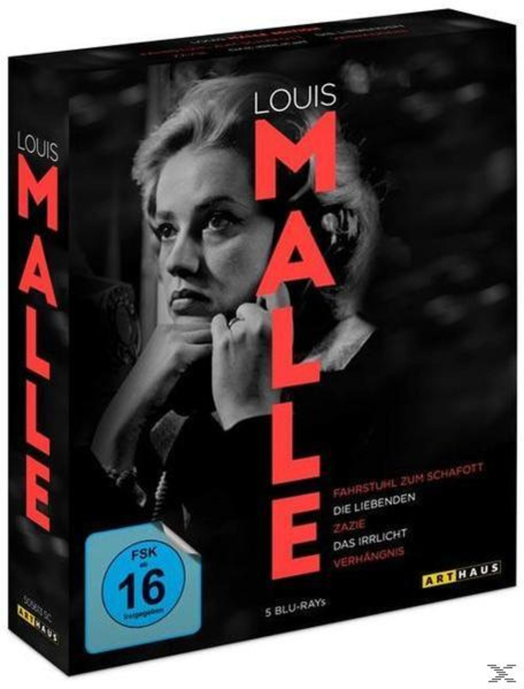 Box DVD Louis Malle con ritratto di donna e titoli film. FSK 16.