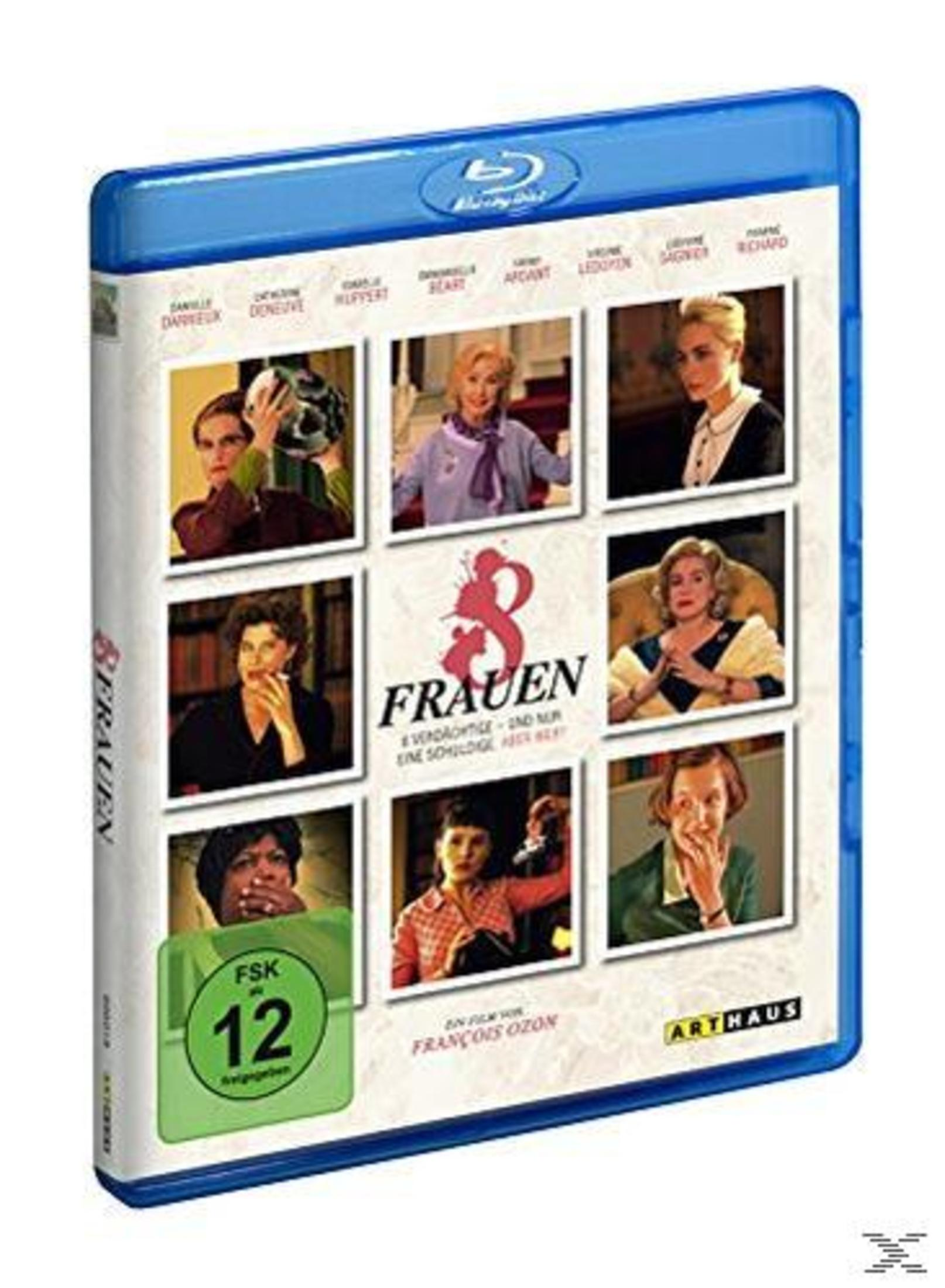 Custodia Blu-ray con nove ritratti di attrici e il titolo FRAUEN.