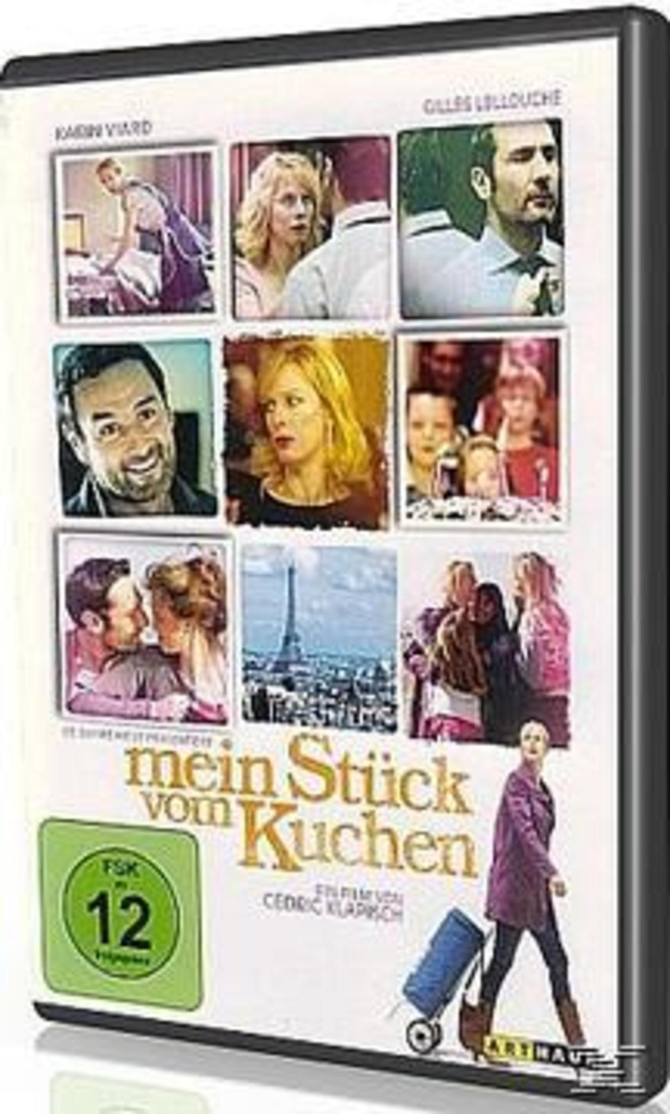 Copertina DVD con collage di fotogrammi e titolo 'My Piece of the Cake'.