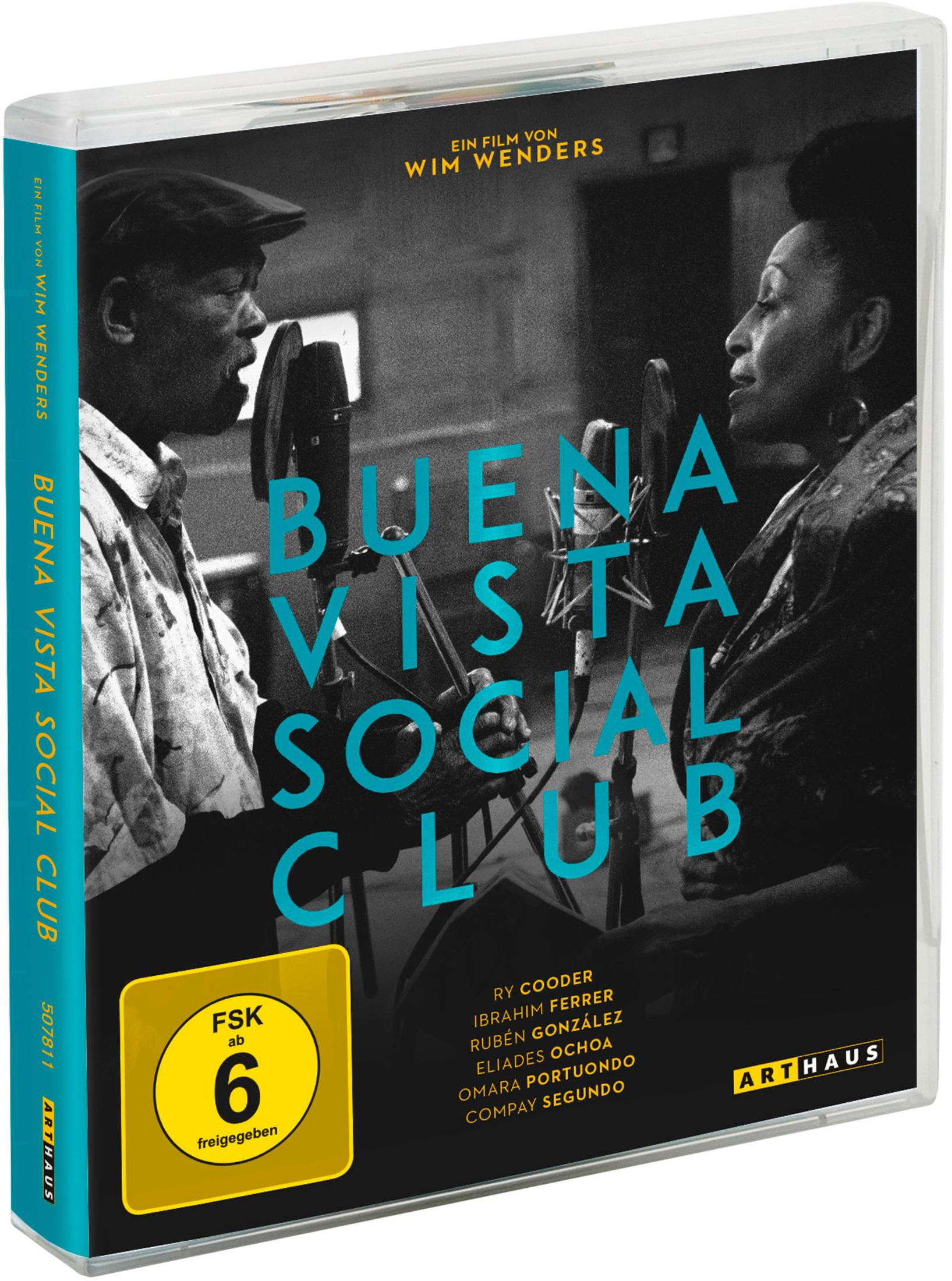 Copertina DVD: Buena Vista Social Club con musicisti e logo FSK 6.