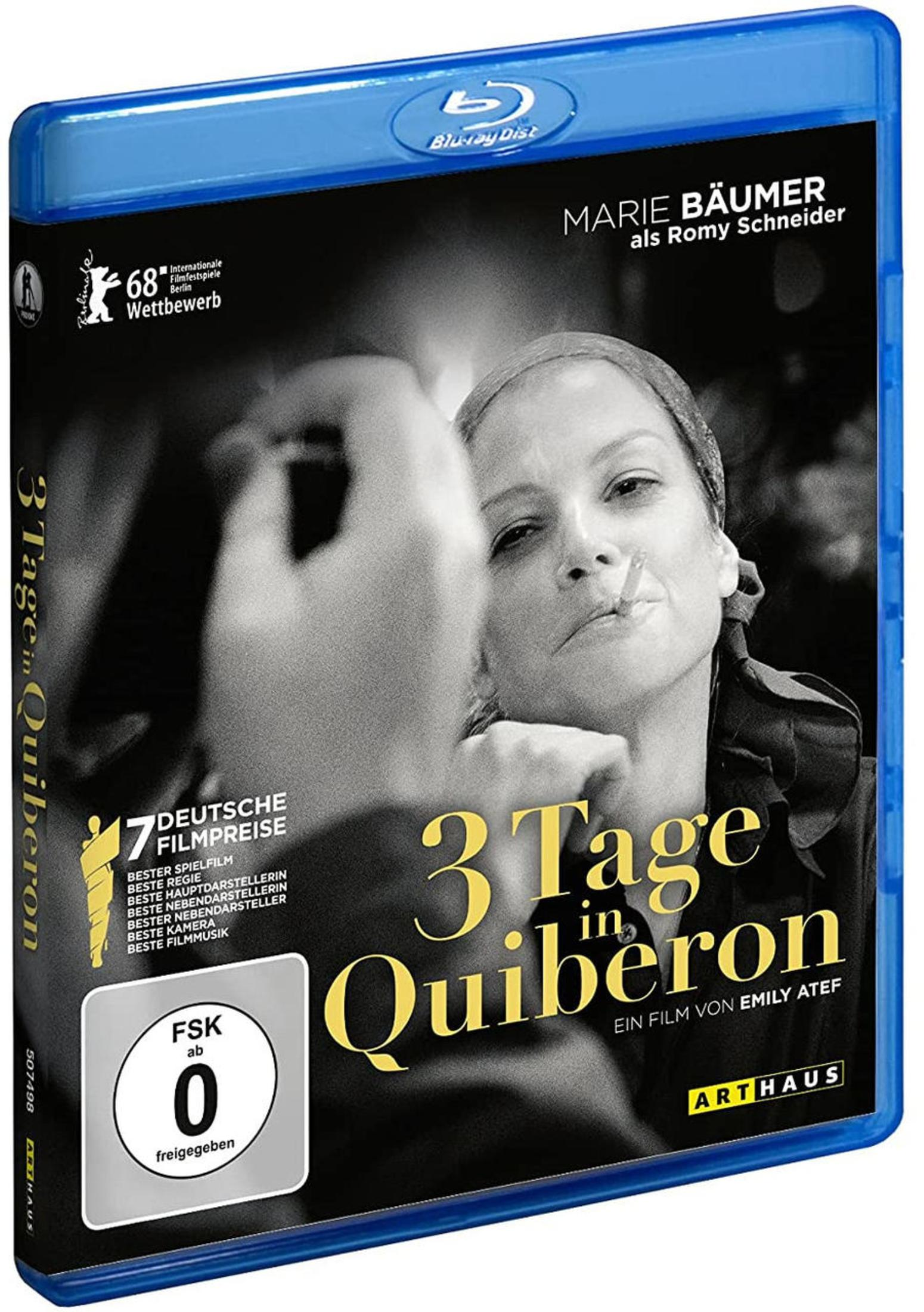 Custodia Blu-ray con Marie Bäumer che fuma e il titolo del film.