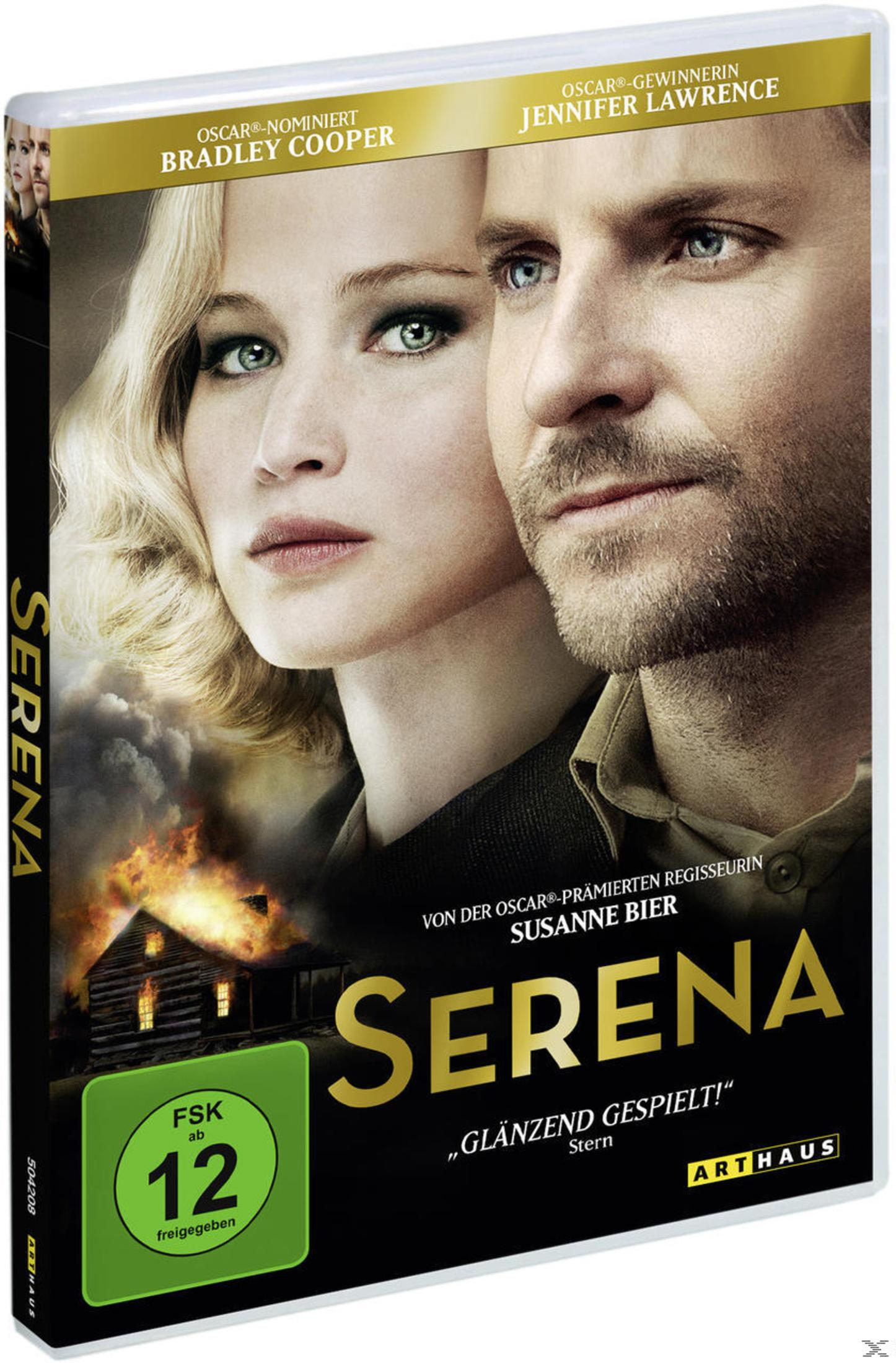 Copertina DVD con Jennifer Lawrence e Bradley Cooper. Una casa in fiamme sullo sfondo.