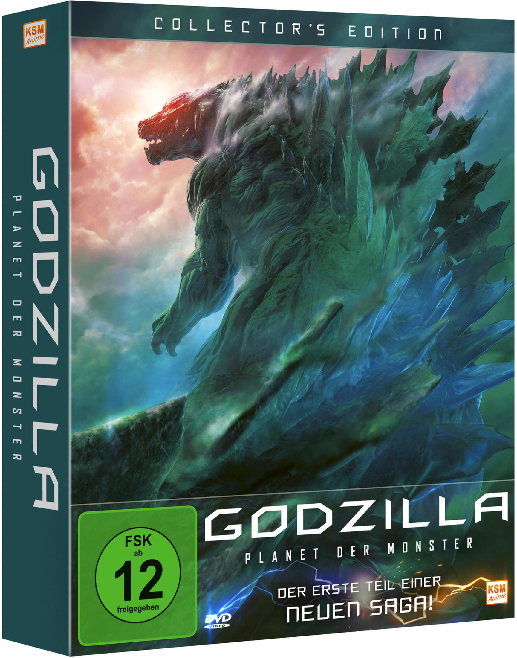 Custodia DVD Godzilla, Pianeta dei Mostri, Edizione da Collezione.
