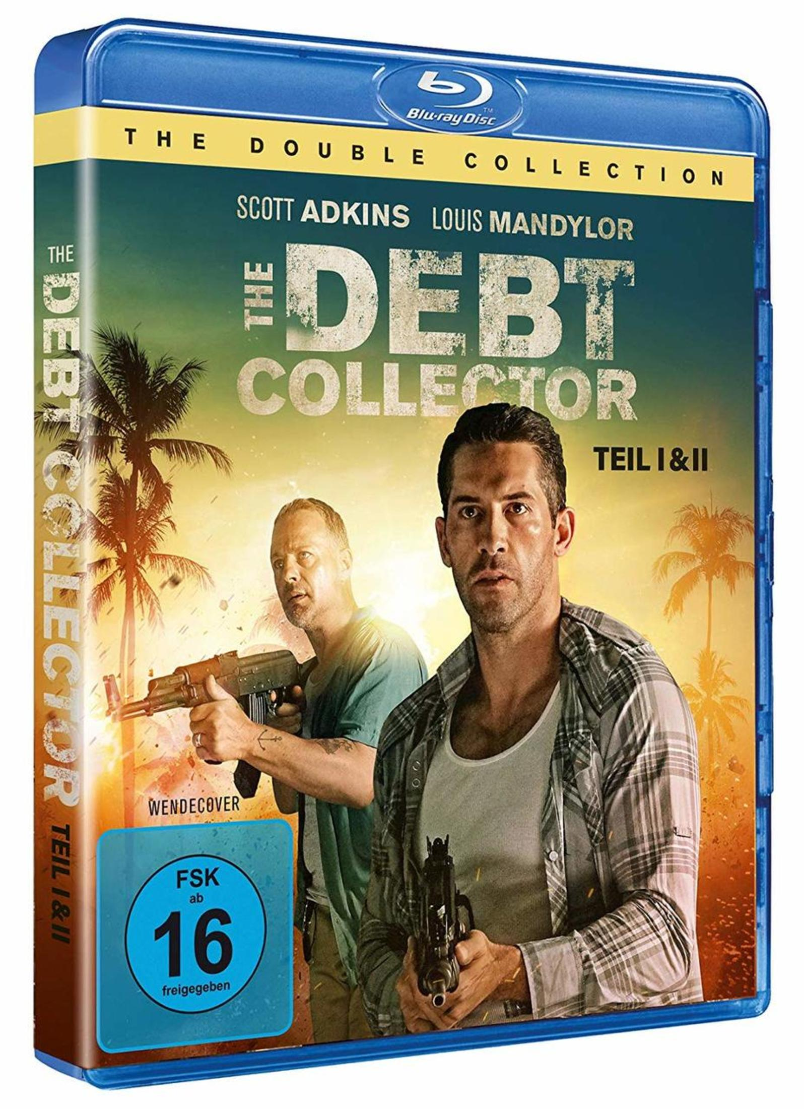 Custodia Blu-ray "The Debt Collector" con Scott Adkins e Louis Mandylor.