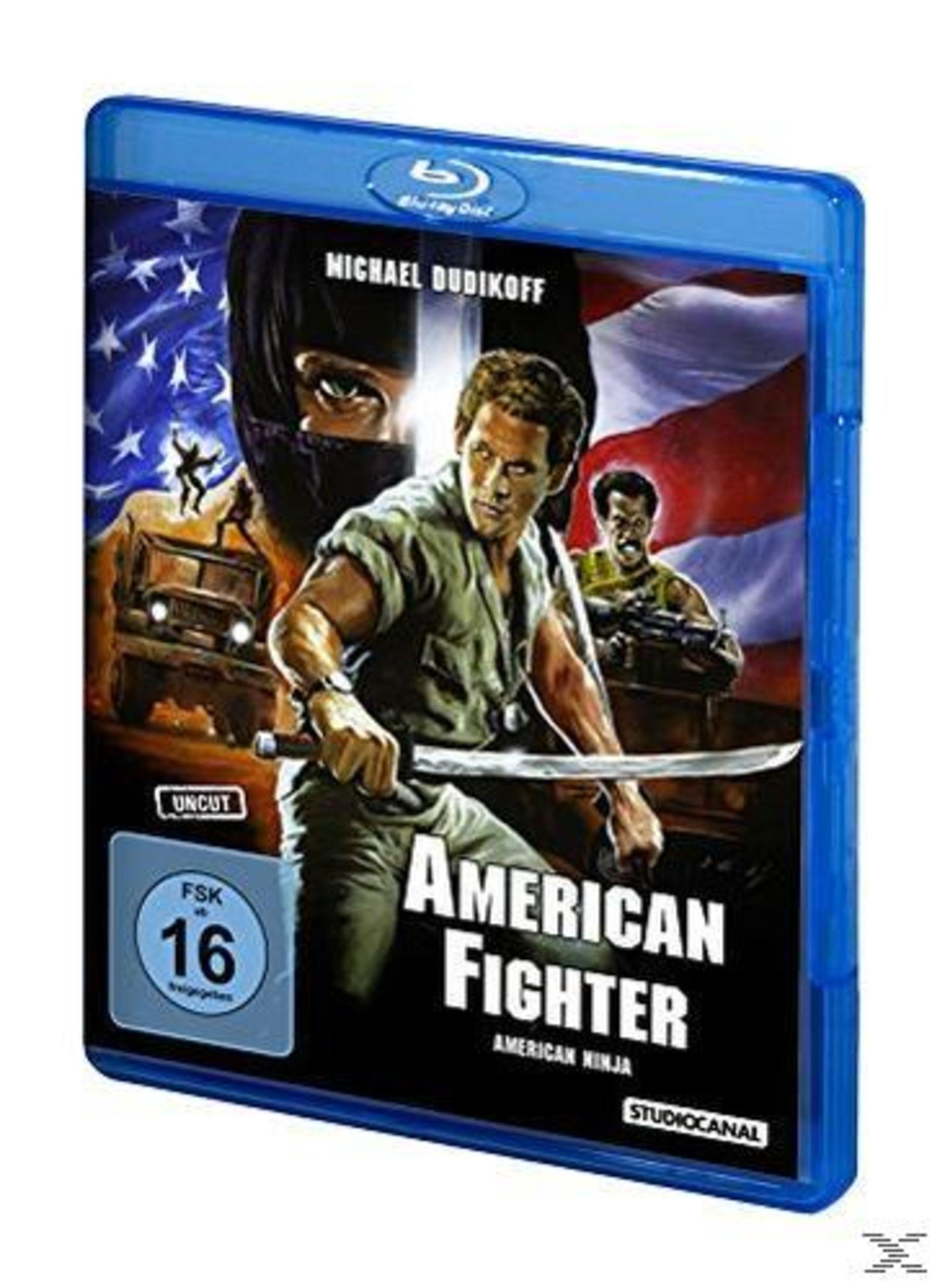 Custodia Blu-ray: Michael Dudikoff come combattente con spada, FSK 16.