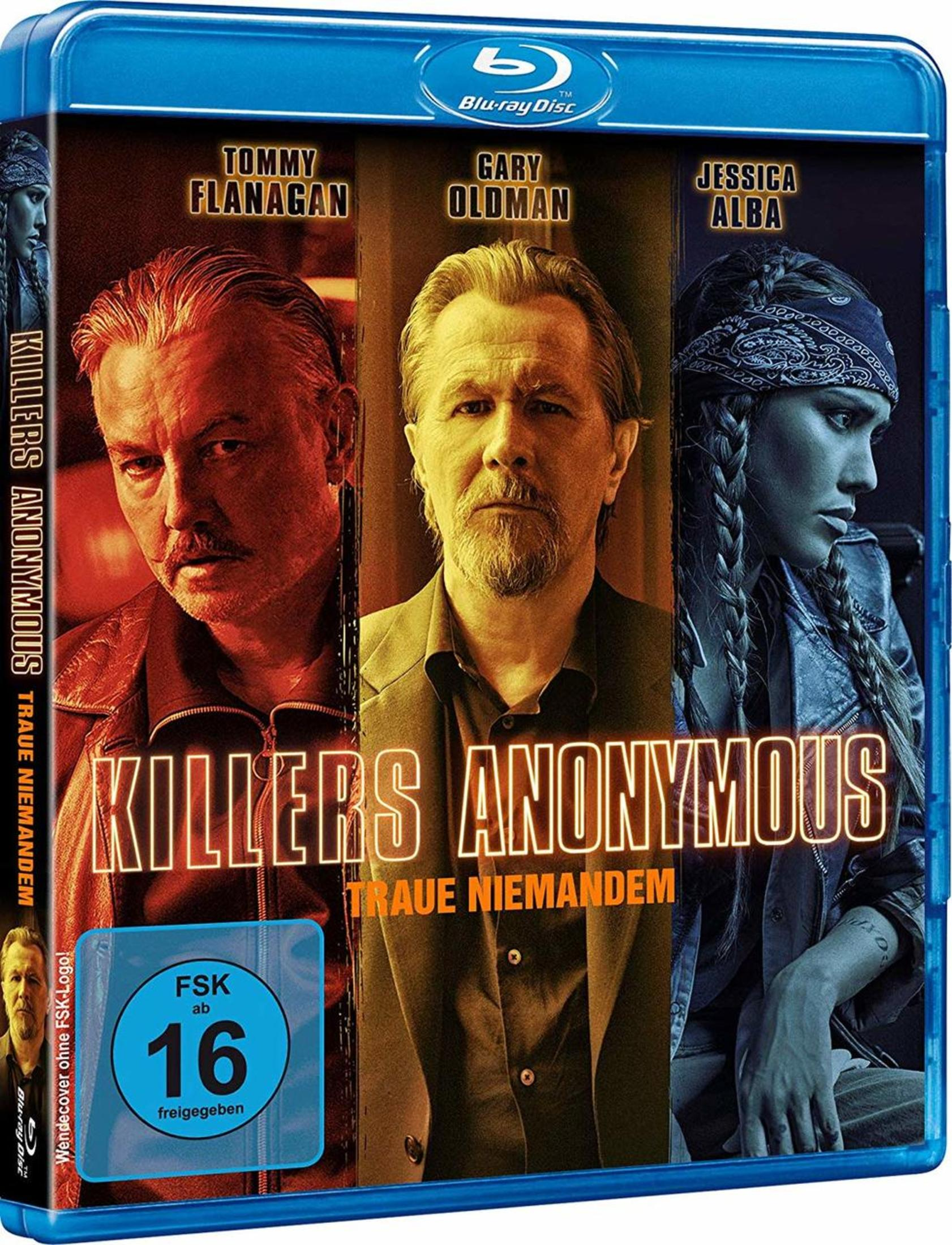 Copertina Blu-ray con gli attori Tommy Flanagan, Gary Oldman e Jessica Alba.
