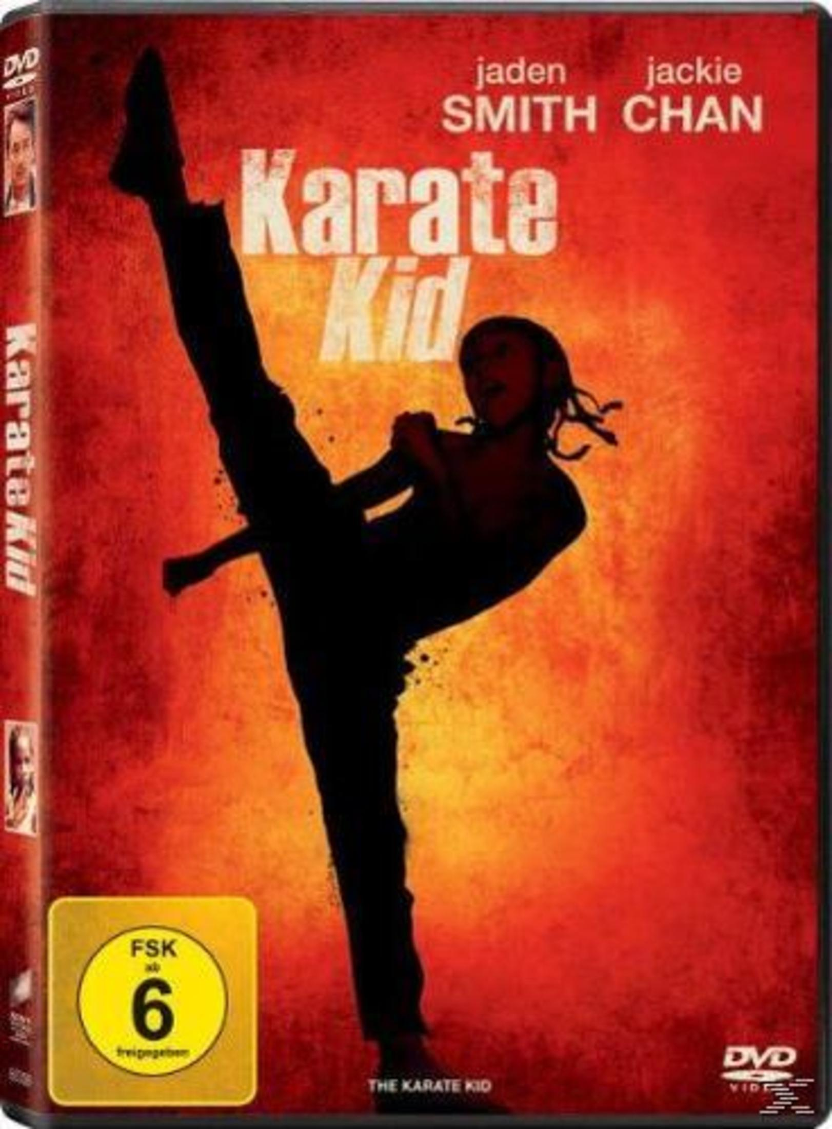 Copertina DVD con silhouette di persona che esegue un calcio alto.