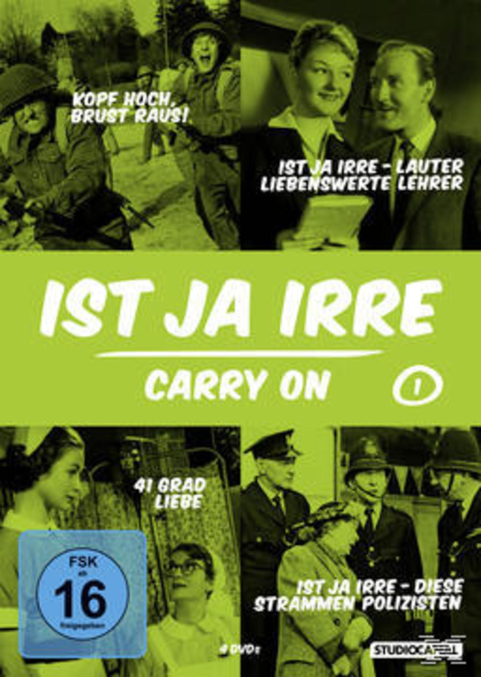 Poster del film con scene di soldati, insegnanti e poliziotti.