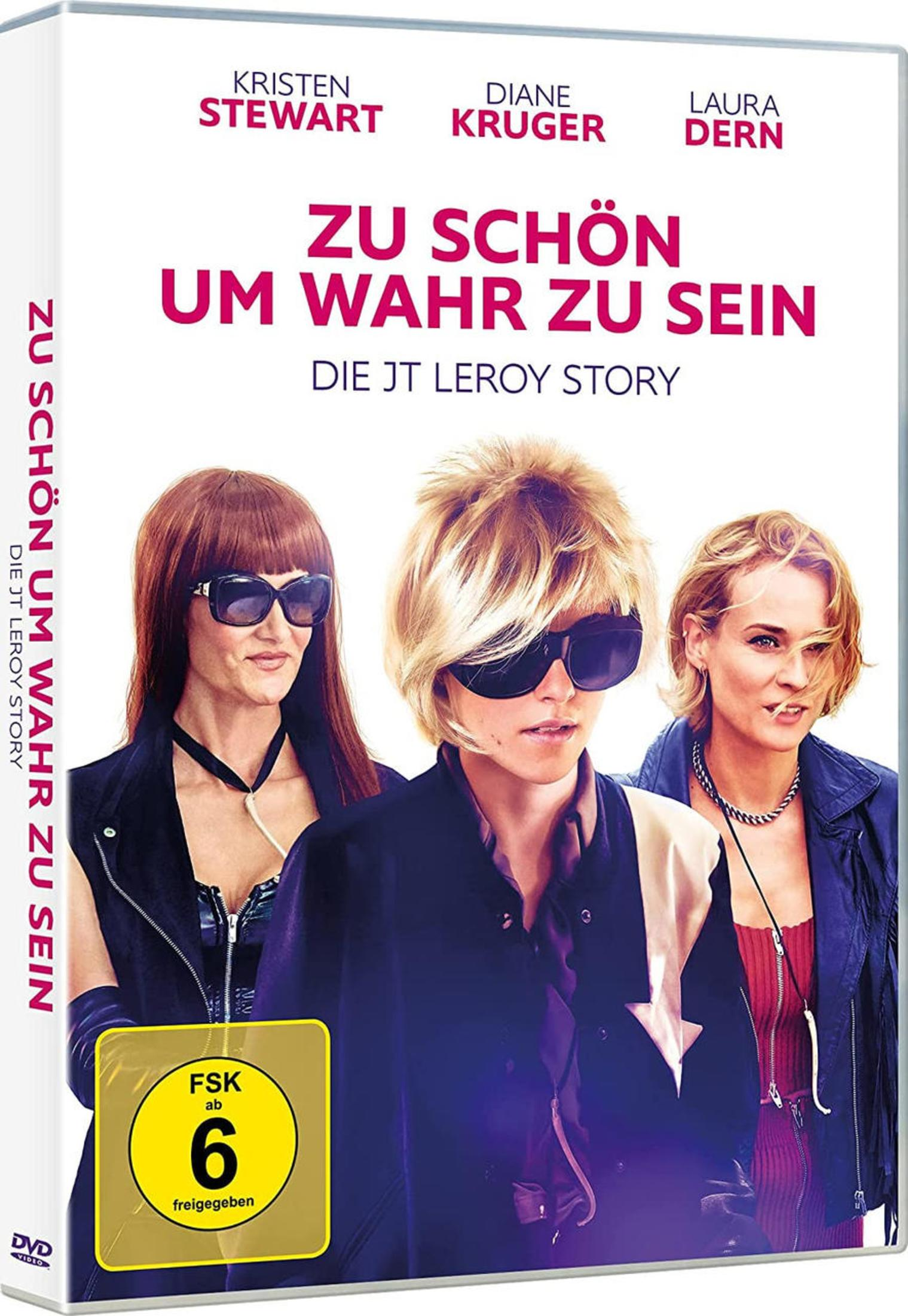 Tre donne con occhiali da sole sulla copertina del film JT Leroy.