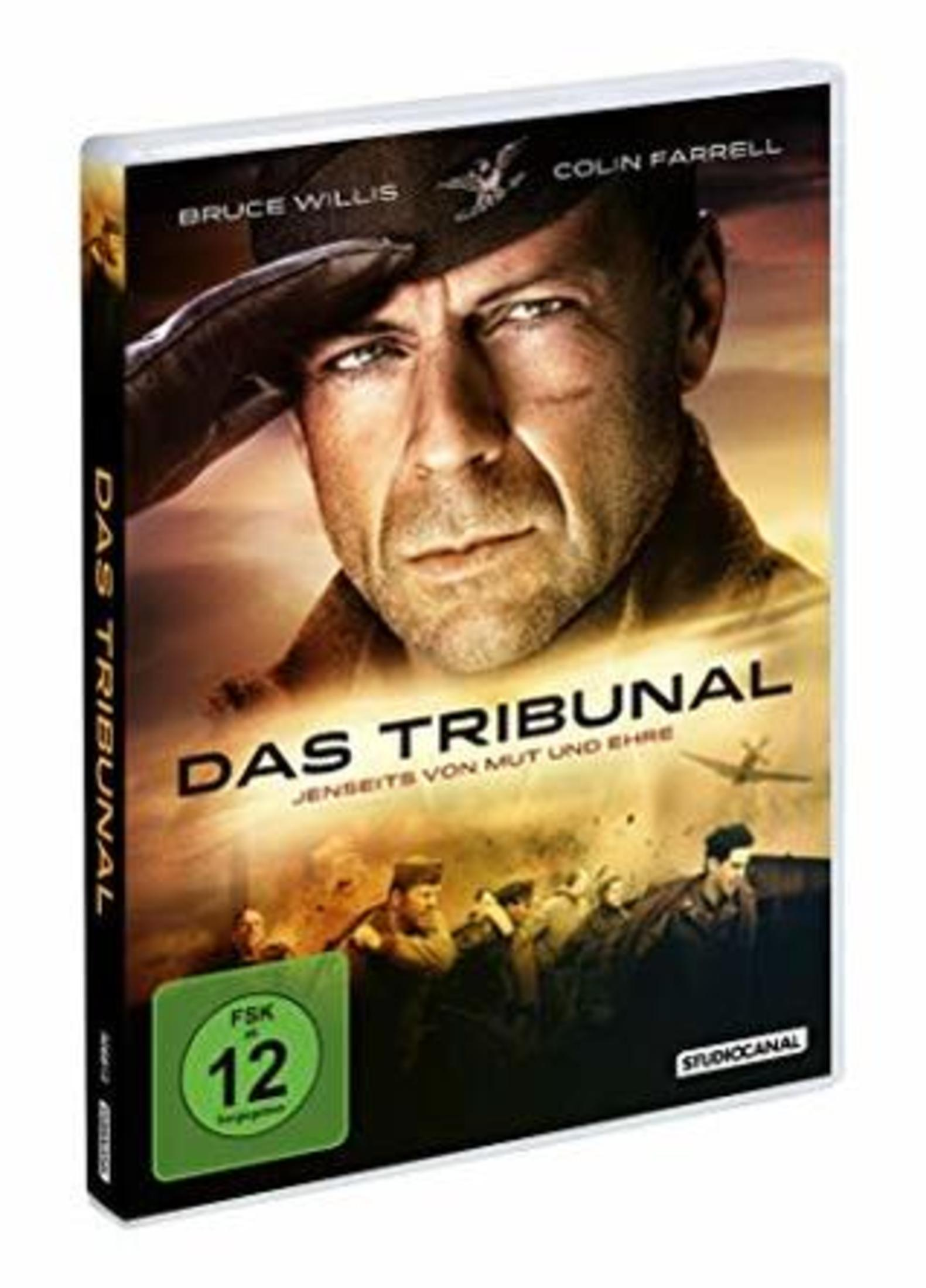 Copertina DVD con Bruce Willis che saluta. Sotto ci sono soldati e un aereo.