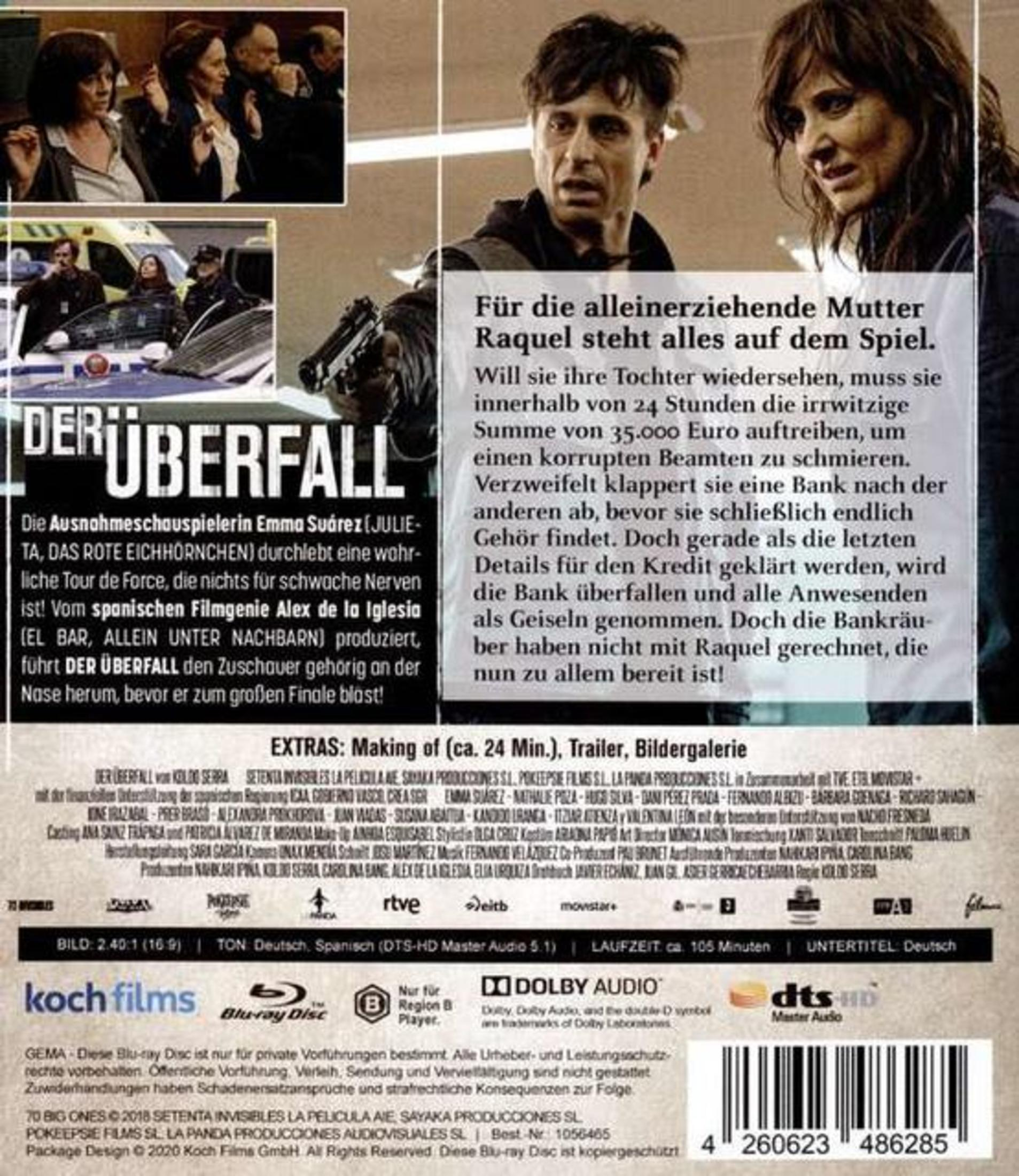 Copertina del film con attori principali, titolo e testo.