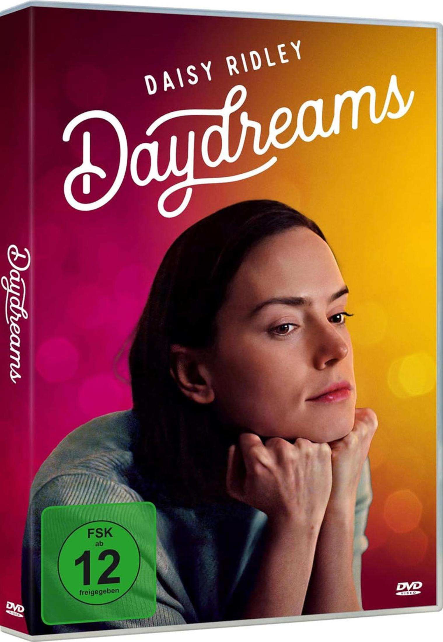 Copertina DVD con Daisy Ridley, titolo 'Daydreams', rating FSK 12.