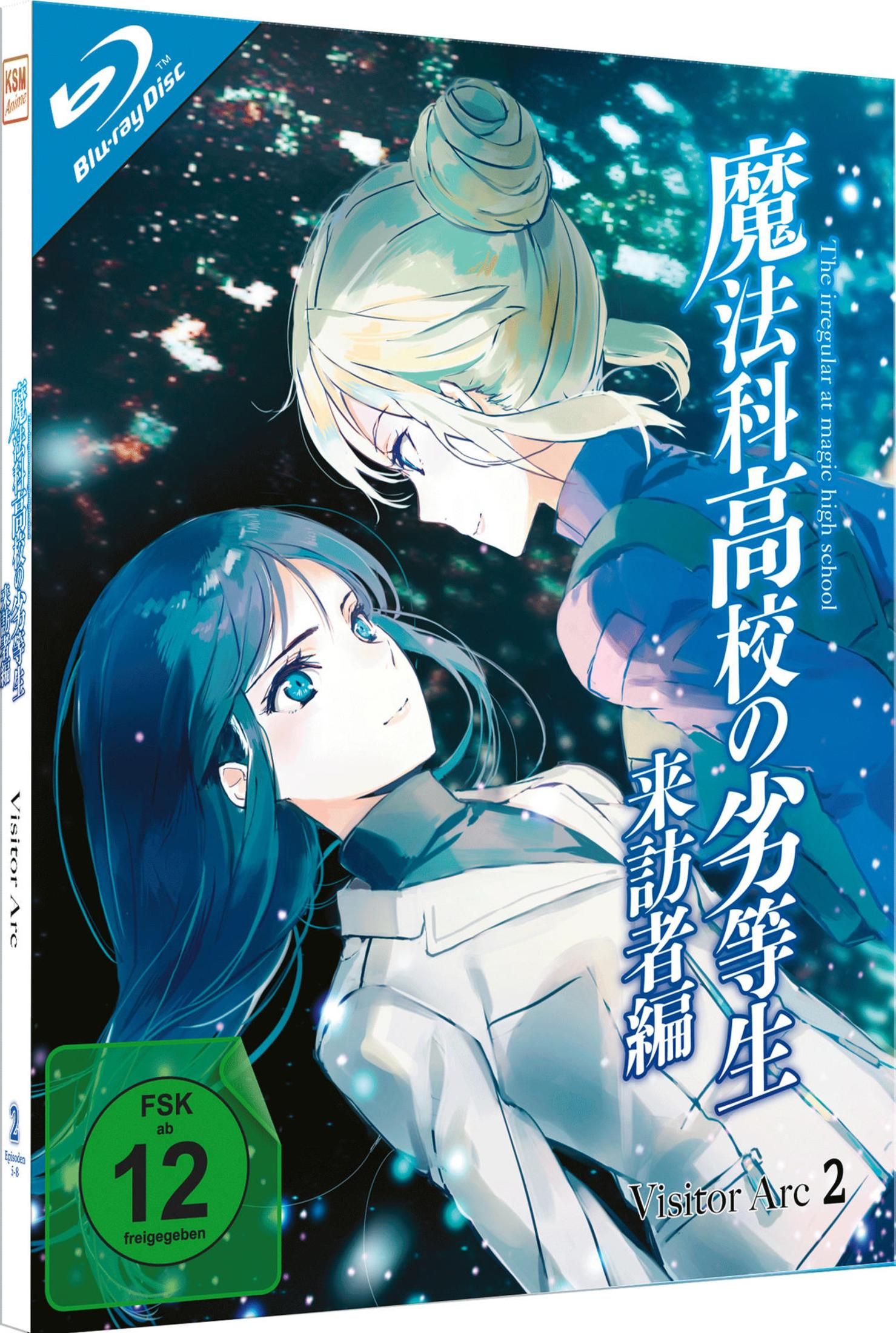 Copertina Blu-ray anime con due ragazze, una bionda e una dai capelli scuri.