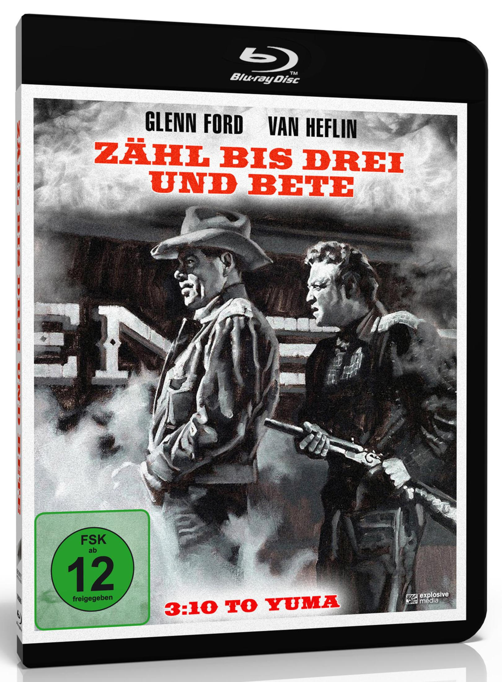 Zwei Männer im Western-Look, einer mit Hut und Gewehr, auf einem Blu-ray-Cover.