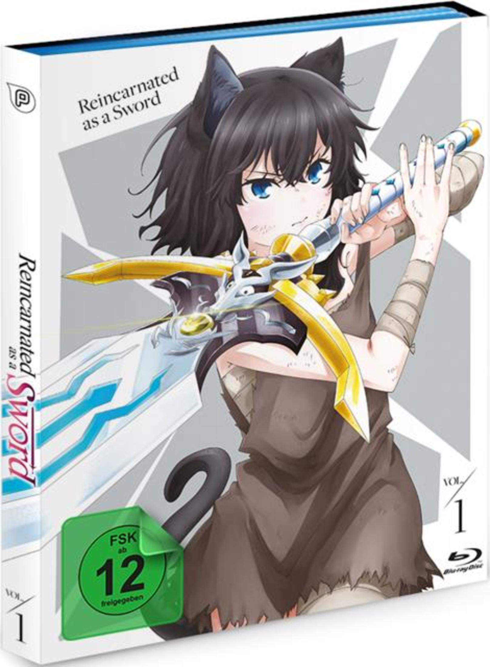 Copertina anime con ragazza gatto e spada. Sigillo FSK 12.
