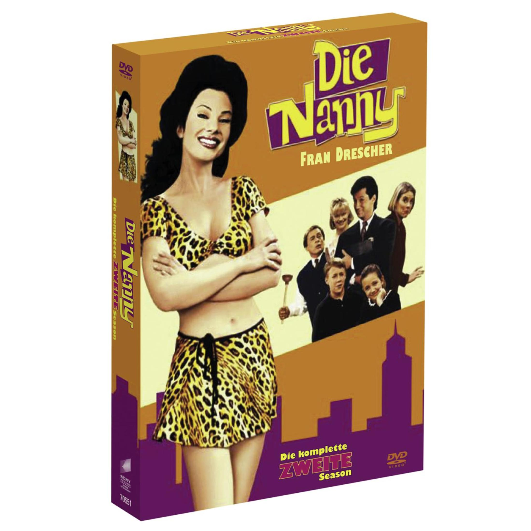 DVD-Box "Die Nanny" Staffel 2 mit Fran Drescher und der Familie.