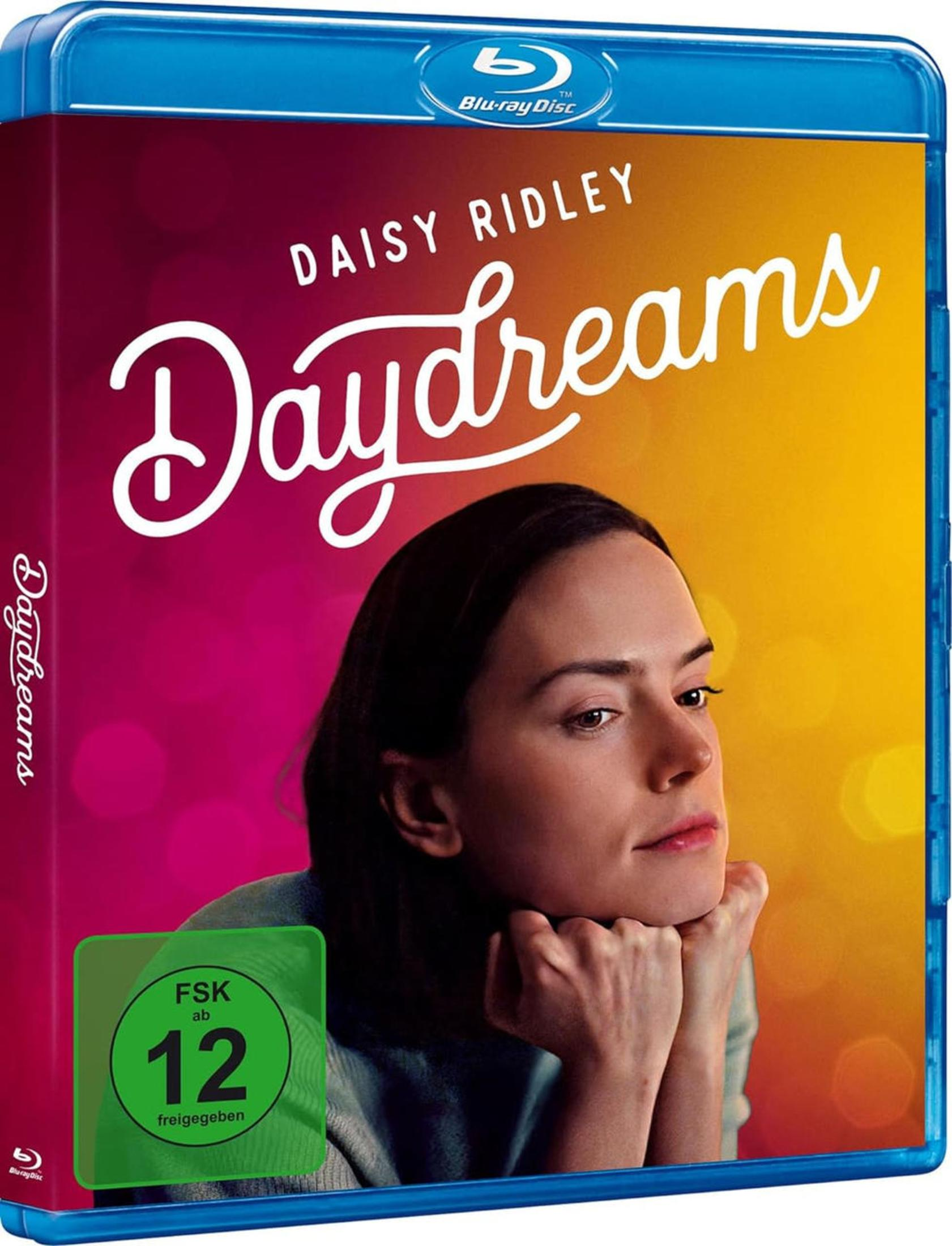 Custodia Blu-ray con Daisy Ridley, titolo 'Daydreams', FSK 12.