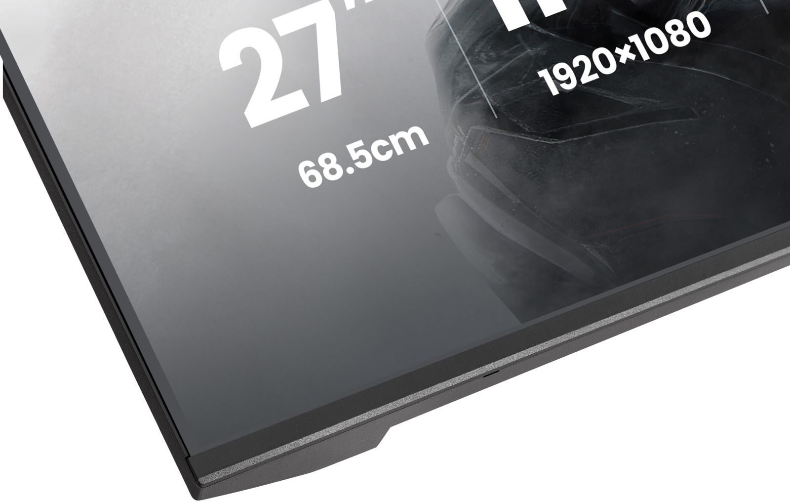 Monitor 27 cali, rozdzielczość 1920x1080, 68,5cm.