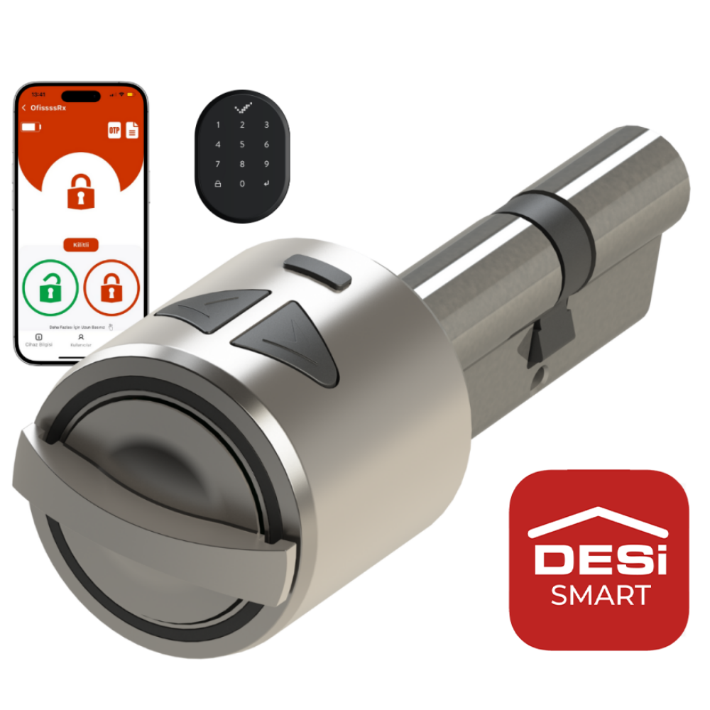 DESI Utopic R IOS/Android Uyumlu & Kablosuz Tuş Takımlı Bluetooth Gri