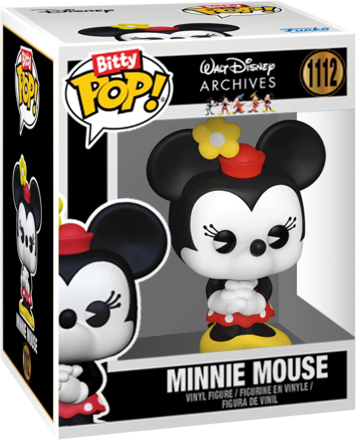 Figurka winylowa Funko Bitty Pop! Myszki Minnie w pudełku.