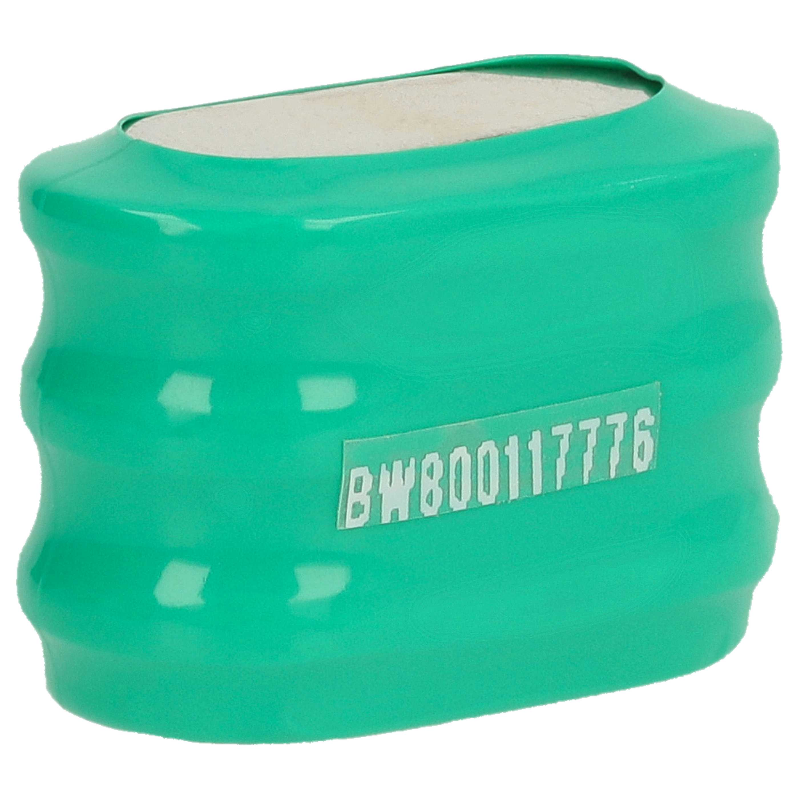 Grüne Batterie mit weißer Beschriftung BW800117776.