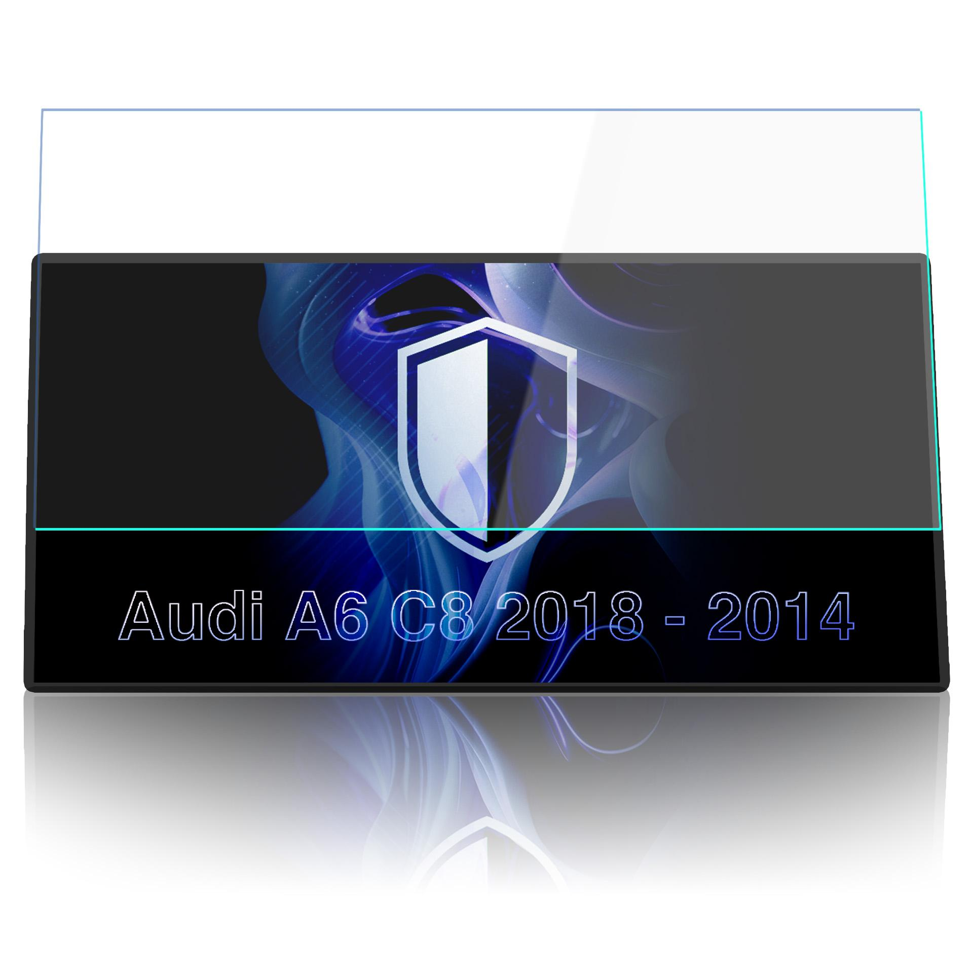 Folia ochronna na ekran Audi A6 C8 2018-2014 z logo.