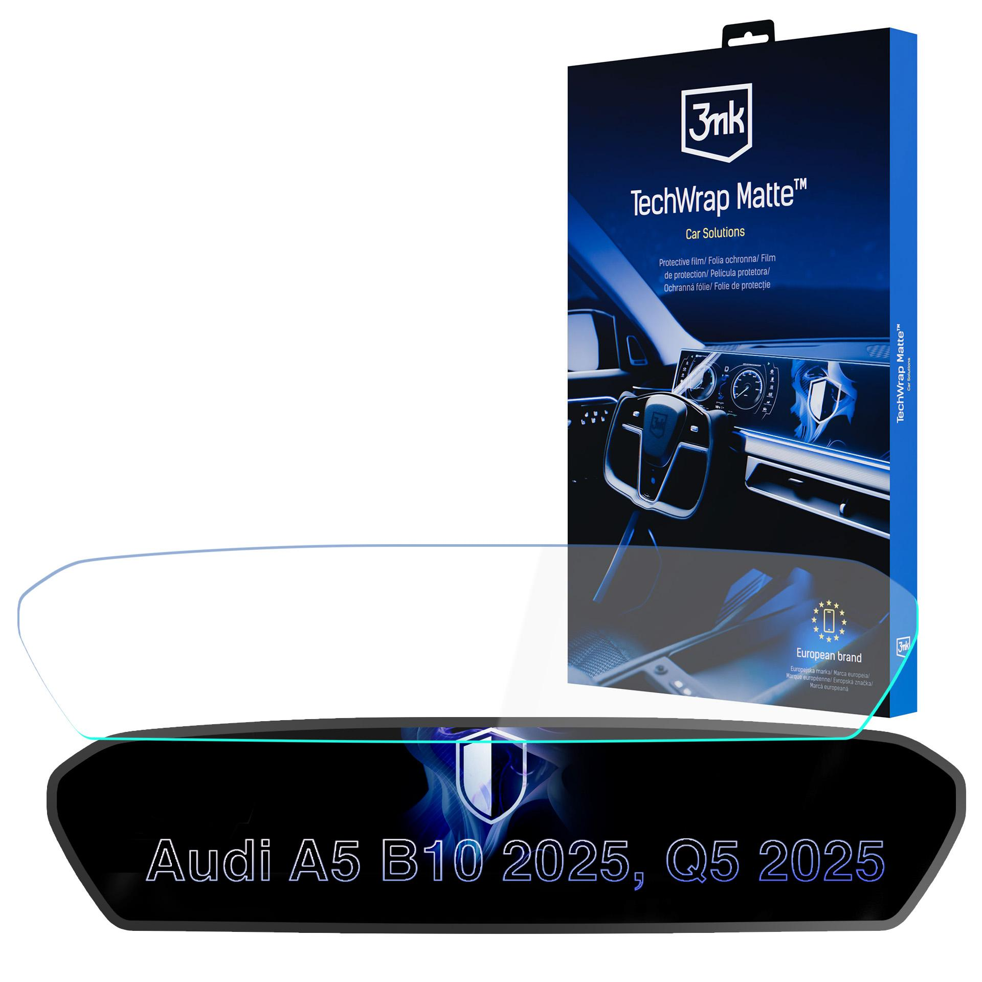 Folia 3mk TechWrap Matte do Audi A5 B10 2025, Q5 2025.