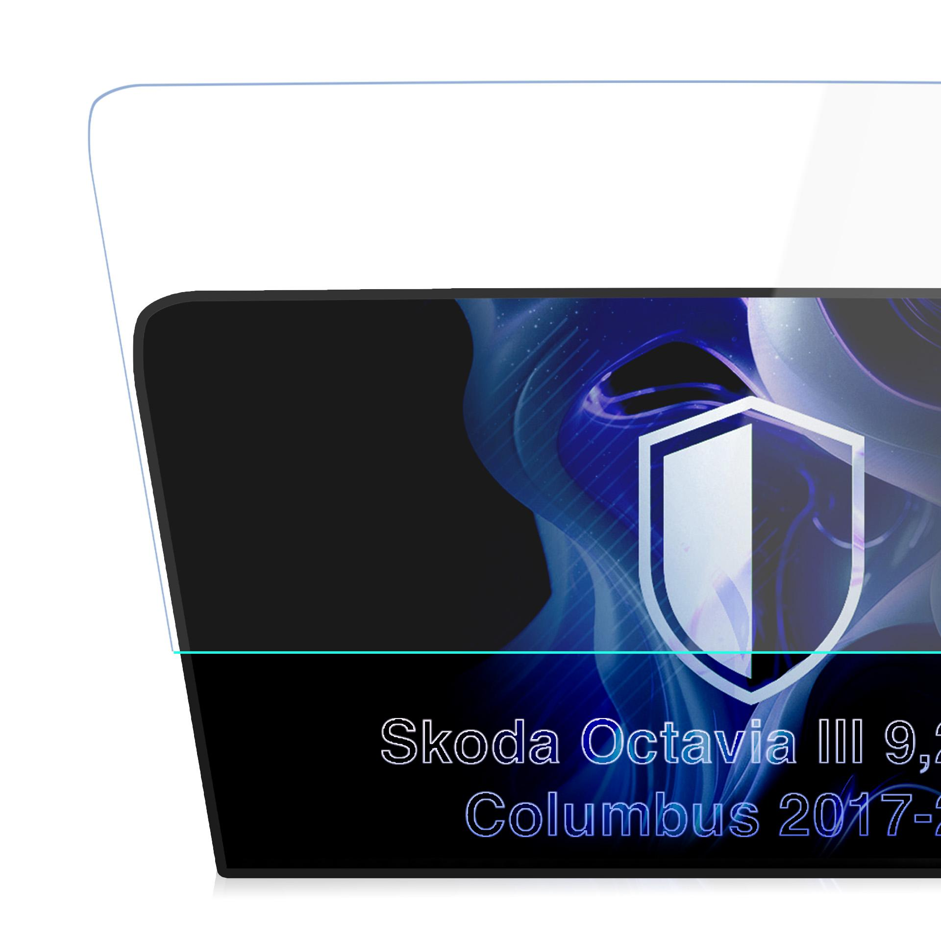 Folia ochronna Skoda Octavia III 9,2" Columbus 2017-2020