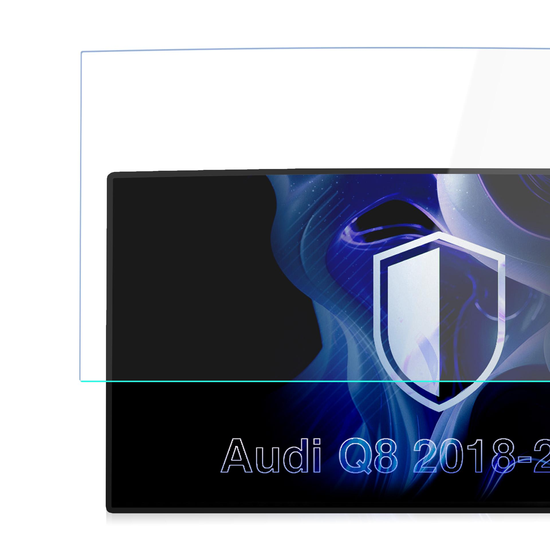 Folia ochronna na ekran Audi Q8 2018-2020, z logo.