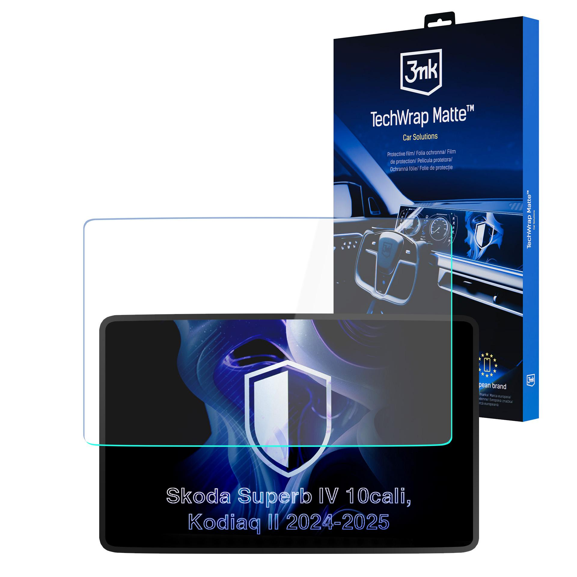 Folia ochronna ekranu 3mk TechWrap Matte do Skoda Superb IV/Kodiaq II.
