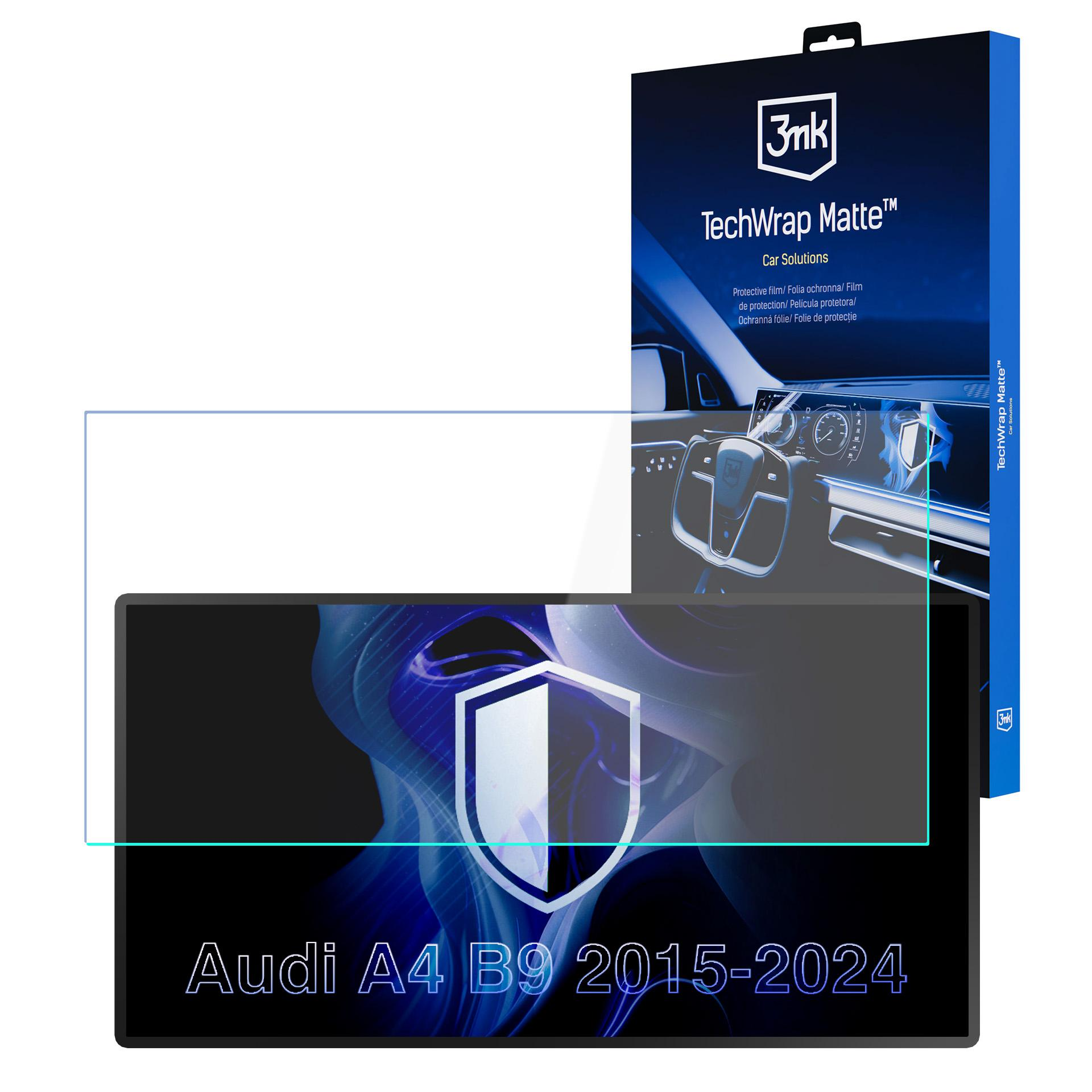 Folia ochronna 3mk TechWrap Matte do Audi A4 B9 (2015-2024).