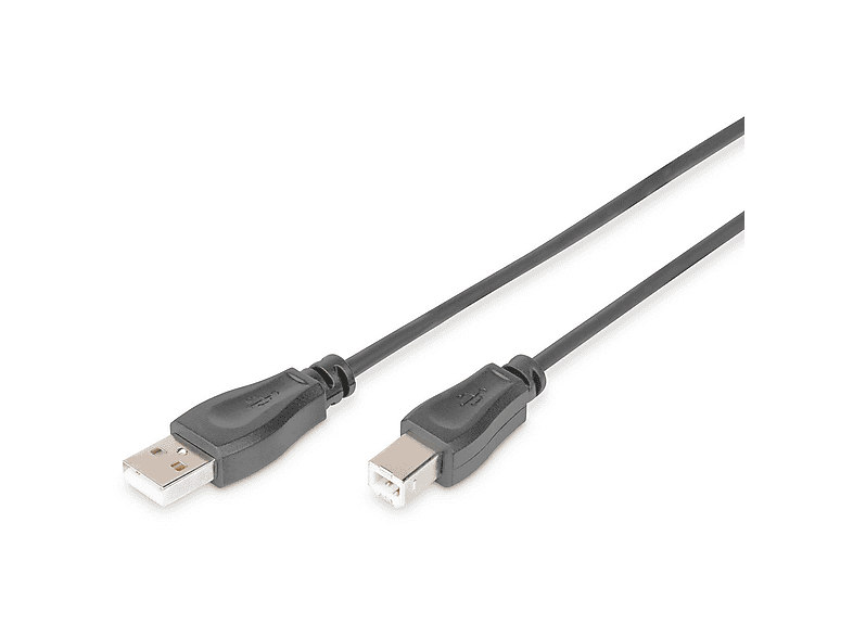 DIGITUS AK-300105-018-S 1.8 m USB 2.0 Yazıcı Kablosu