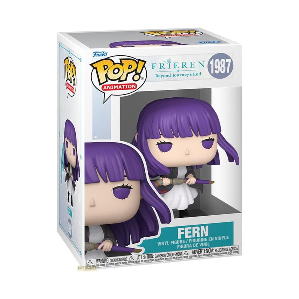 Figurka winylowa Funko Pop! Fern z Frieren: Beyond Journey's End w pudełku.