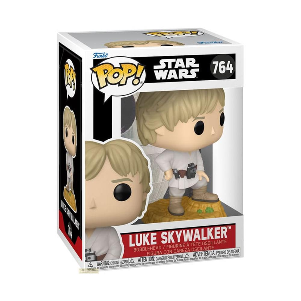Figurka Funko Pop! Star Wars Luke Skywalker w pudełku, numer 764.