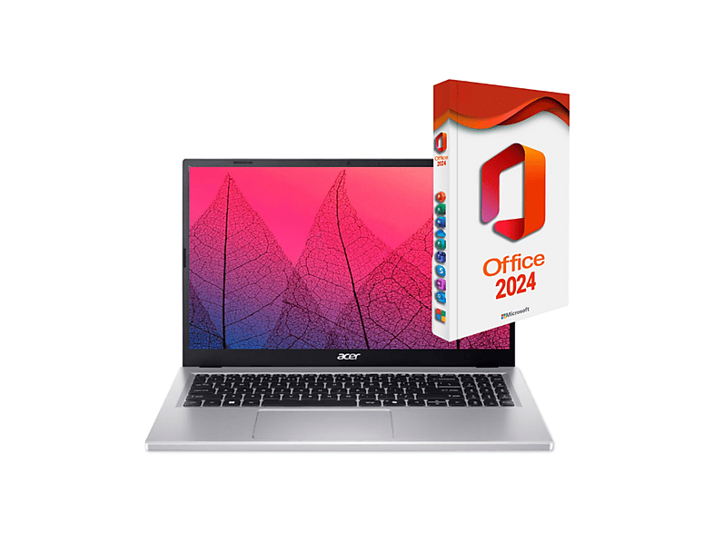 ACER Extensa 15-Core 7, MS Office 2024 Pro Dauerlizenz, Notebook