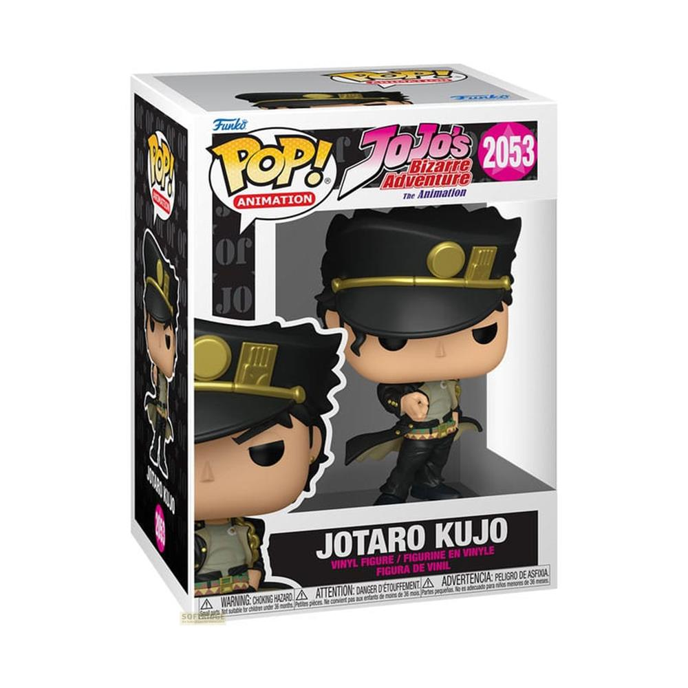 Funko Pop! Vinyl Figur von Jotaro Kujo aus Jojo's Bizarre Adventure.