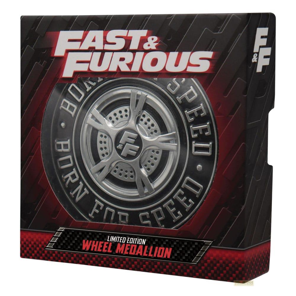Fast & Furious Rad-Medaillon, Limited Edition, mit FF-Logo.
