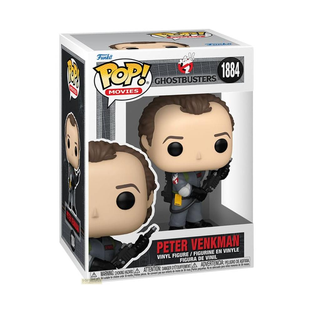 Funko Pop! Ghostbusters Vinylfigur von Peter Venkman in OVP.