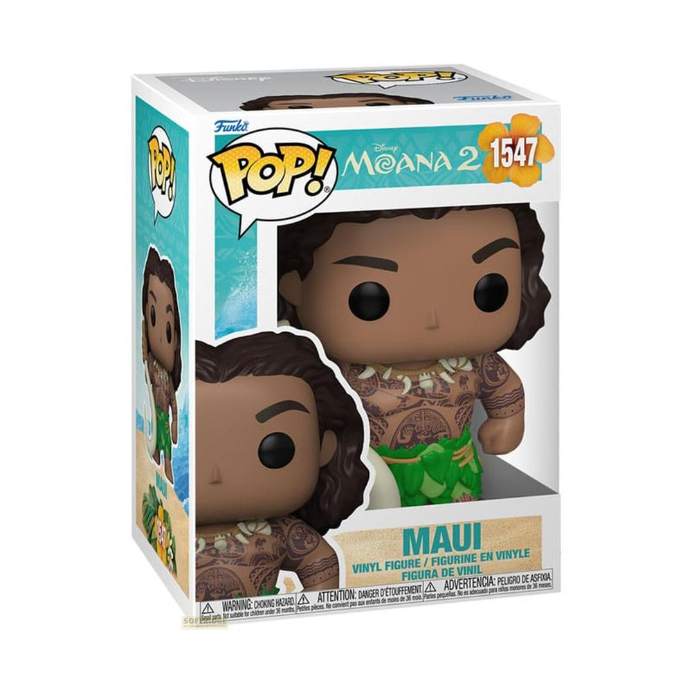 Figurka winylowa Funko Pop! Maui z Moany 2 w pudełku.